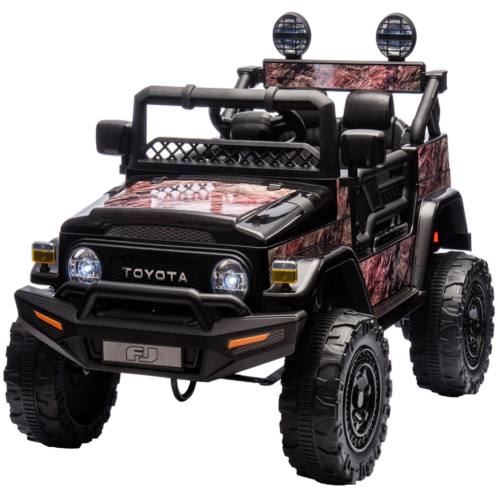Chipolino masinuta electrica Toyota FJ Cruiser 3-8 ani Granite Army