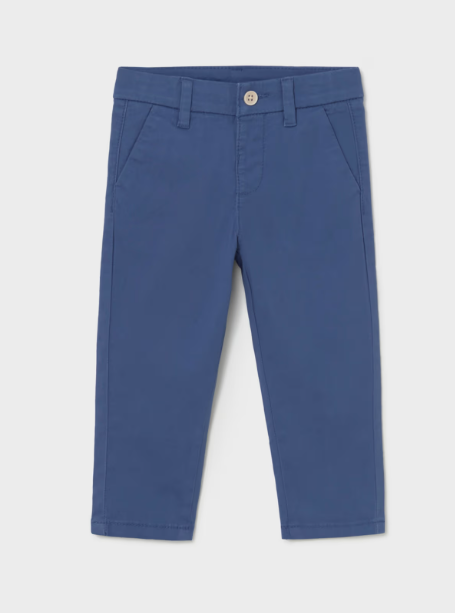 Mayoral pantaloni baieti chino basic 12-48 luni Indigo