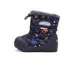 D.D.Step cizme fete Aqua-Tex imblanite 28-33 Black cu stele