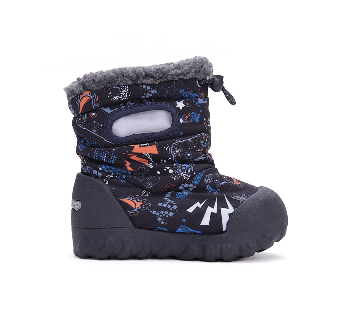 D.D.Step cizme fete Aqua-Tex imblanite 28-33 Black cu stele