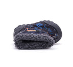 D.D.Step cizme fete Aqua-Tex imblanite 28-33 Black cu stele