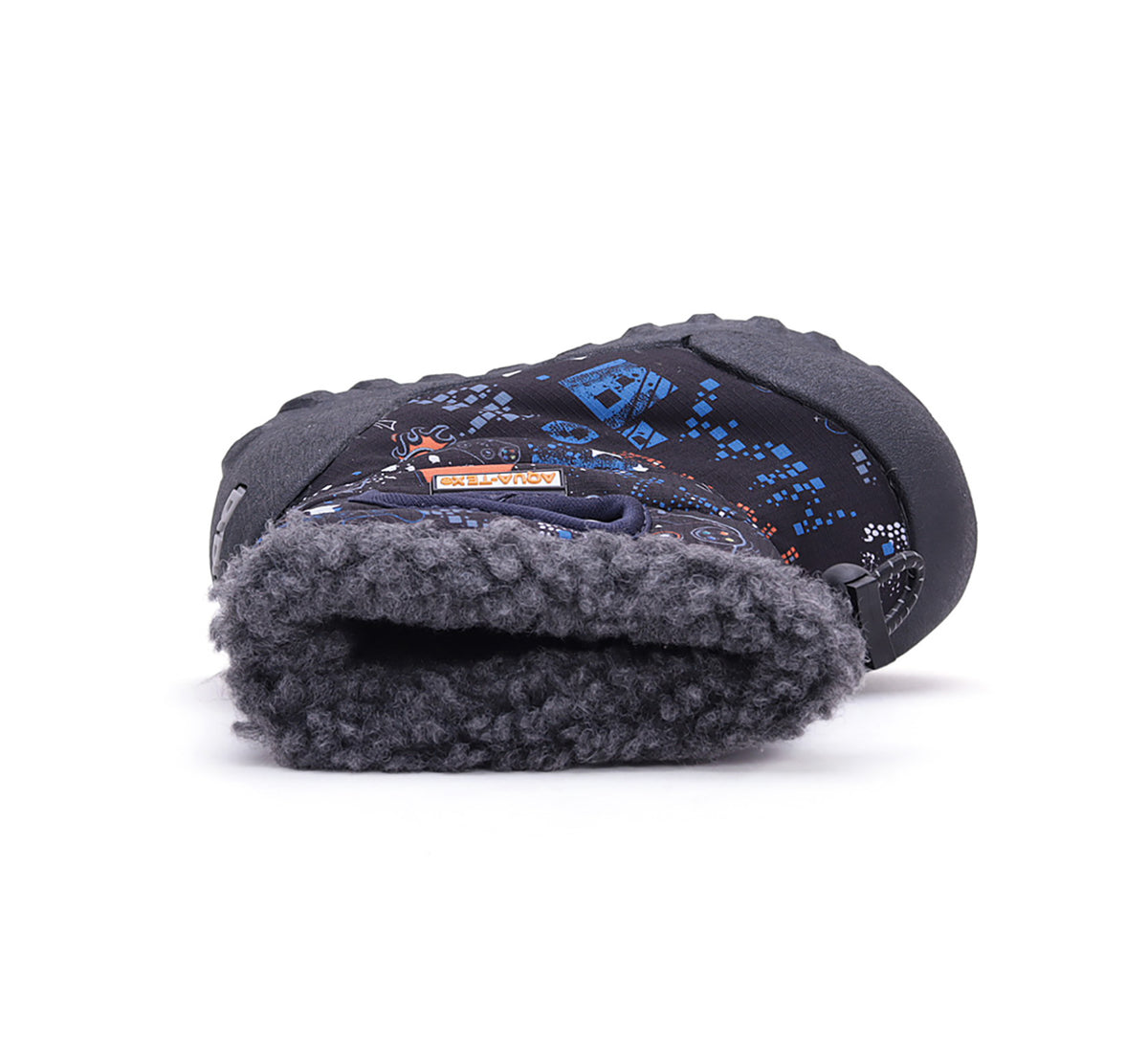 D.D.Step cizme fete Aqua-Tex imblanite 28-33 Black cu stele