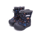 D.D.Step cizme fete Aqua-Tex imblanite 28-33 Black cu stele