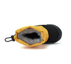 D.D.Step cizme baieti Aqua-Tex impermeabile si imblanite 22-33 Lemon cu negru