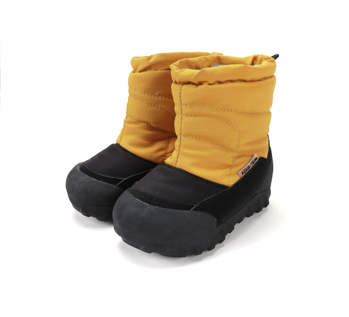 D.D.Step cizme baieti Aqua-Tex impermeabile si imblanite 22-33 Lemon cu negru Imagine principală a produsului
