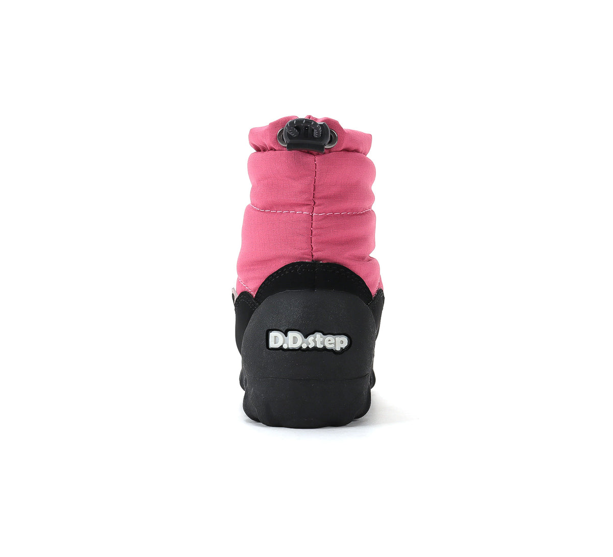 D.D.Step cizme fete Aqua-Tex impermeabile si imblanite 22-33 Hot Pink cu negru