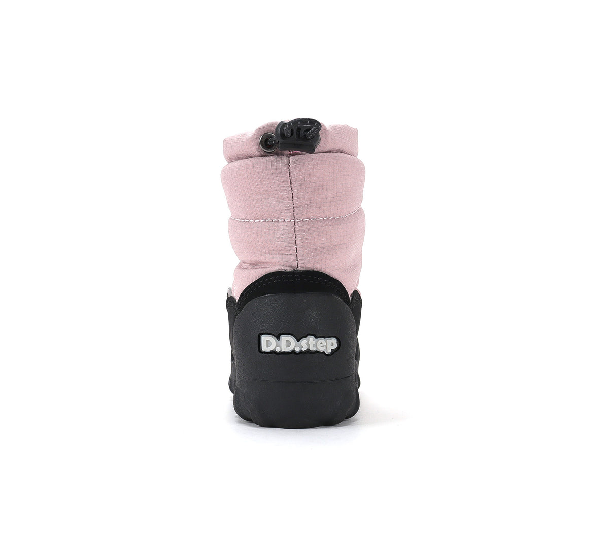D.D.Step cizme fete Aqua-Tex impermeabile si imblanite 22-33 Baby Pink cu negru