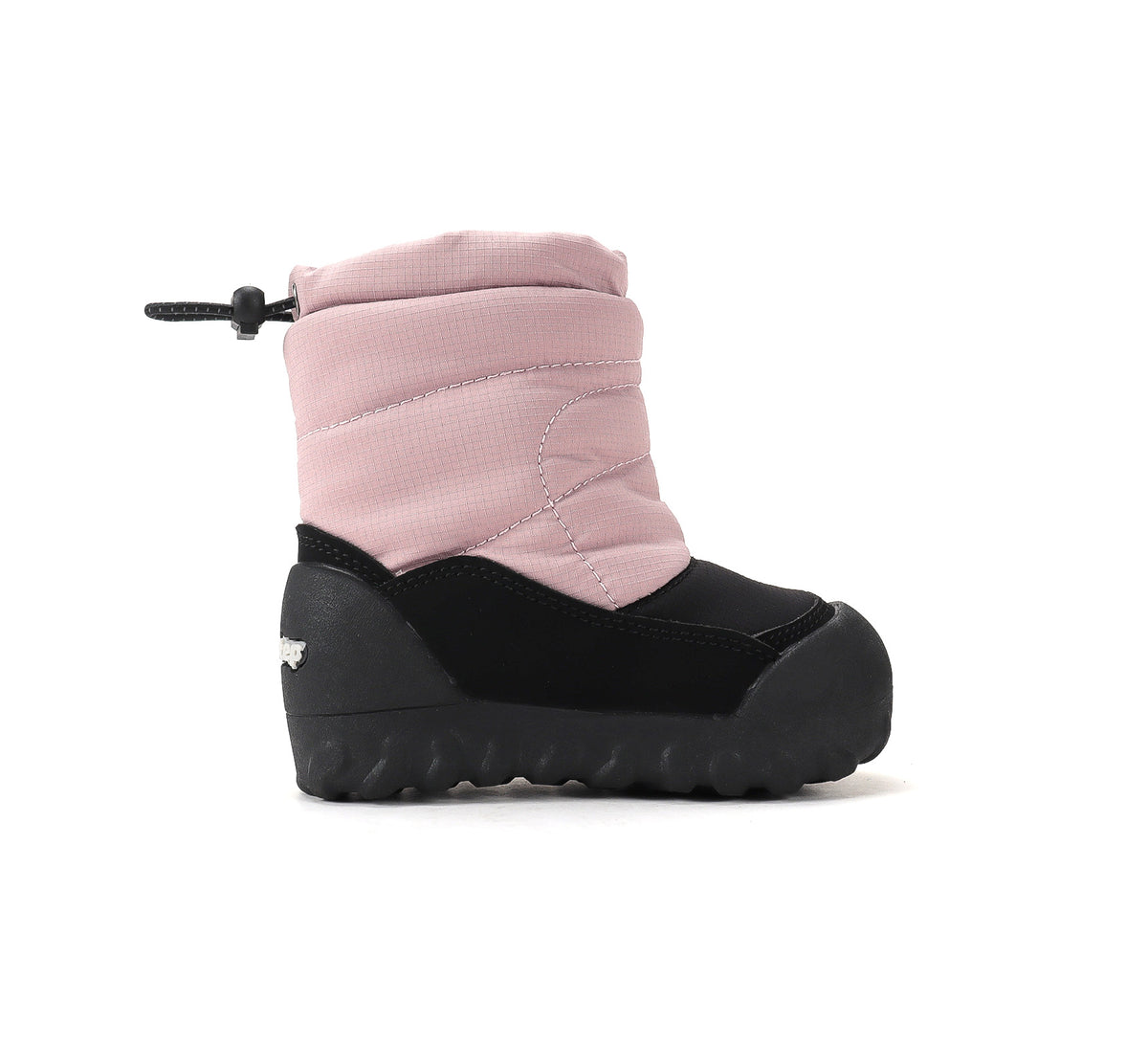 D.D.Step cizme fete Aqua-Tex impermeabile si imblanite 22-33 Baby Pink cu negru