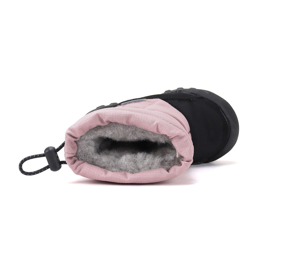 D.D.Step cizme fete Aqua-Tex impermeabile si imblanite 22-33 Baby Pink cu negru