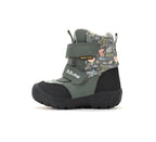 D.D.Step ghete baieti Aqua-Tex captusite 22-27 Olive cu Basketball