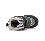 D.D.Step ghete baieti Aqua-Tex captusite 22-27 Olive cu Basketball