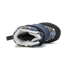 D.D.Step ghete baieti Aqua-Tex captusite 28-33 Royal Blue cu Basketball