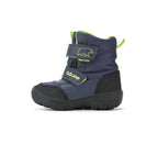 D.D.Step ghete baieti Aqua-Tex captusite 22-33 Royal Blue cu urs polar