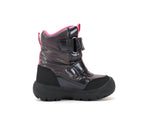 D.D.Step ghete fete Aqua-Tex captusite 22-33 Marine Grey cu urs polar