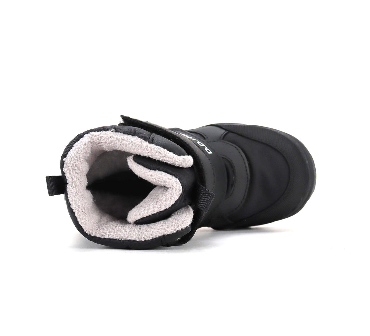 D.D.Step ghete baieti Aqua-Tex captusite 22-33 Black cu urs polar