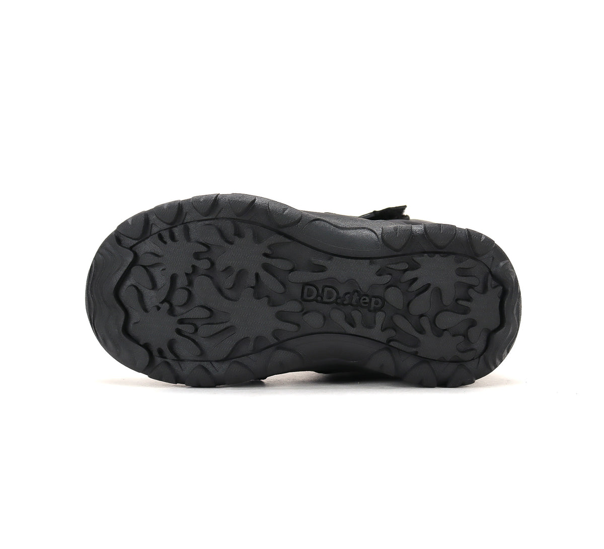 D.D.Step ghete baieti Aqua-Tex captusite 22-33 Black cu urs polar