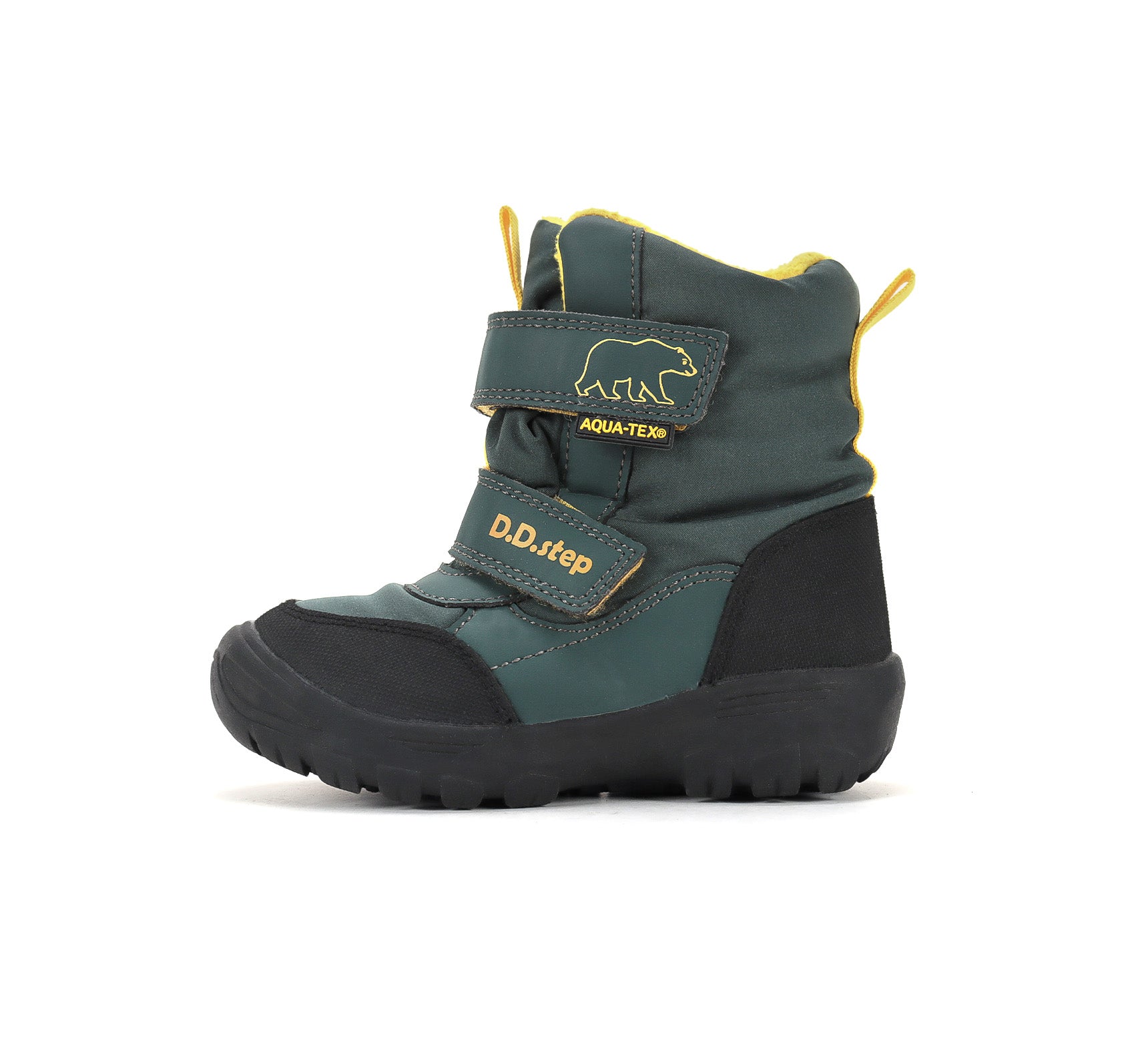 D.D.Step ghete baieti Aqua-Tex captusite 28-33 Emerald cu urs polar Imagine secundară a produsului