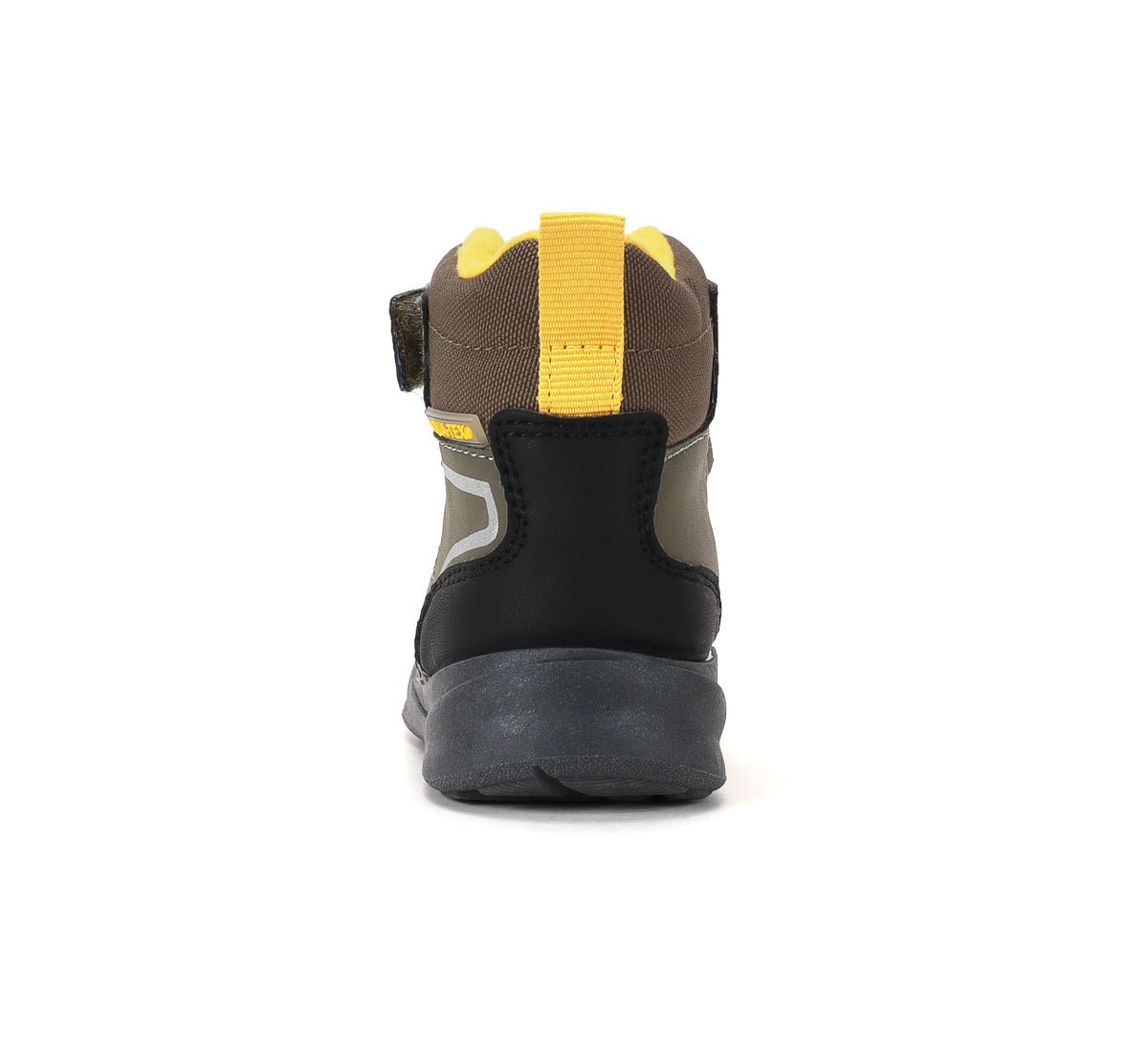 D.D.Step ghete baieti impermeabile si captusite Aqua-Tex 22-33 Olive cu galben