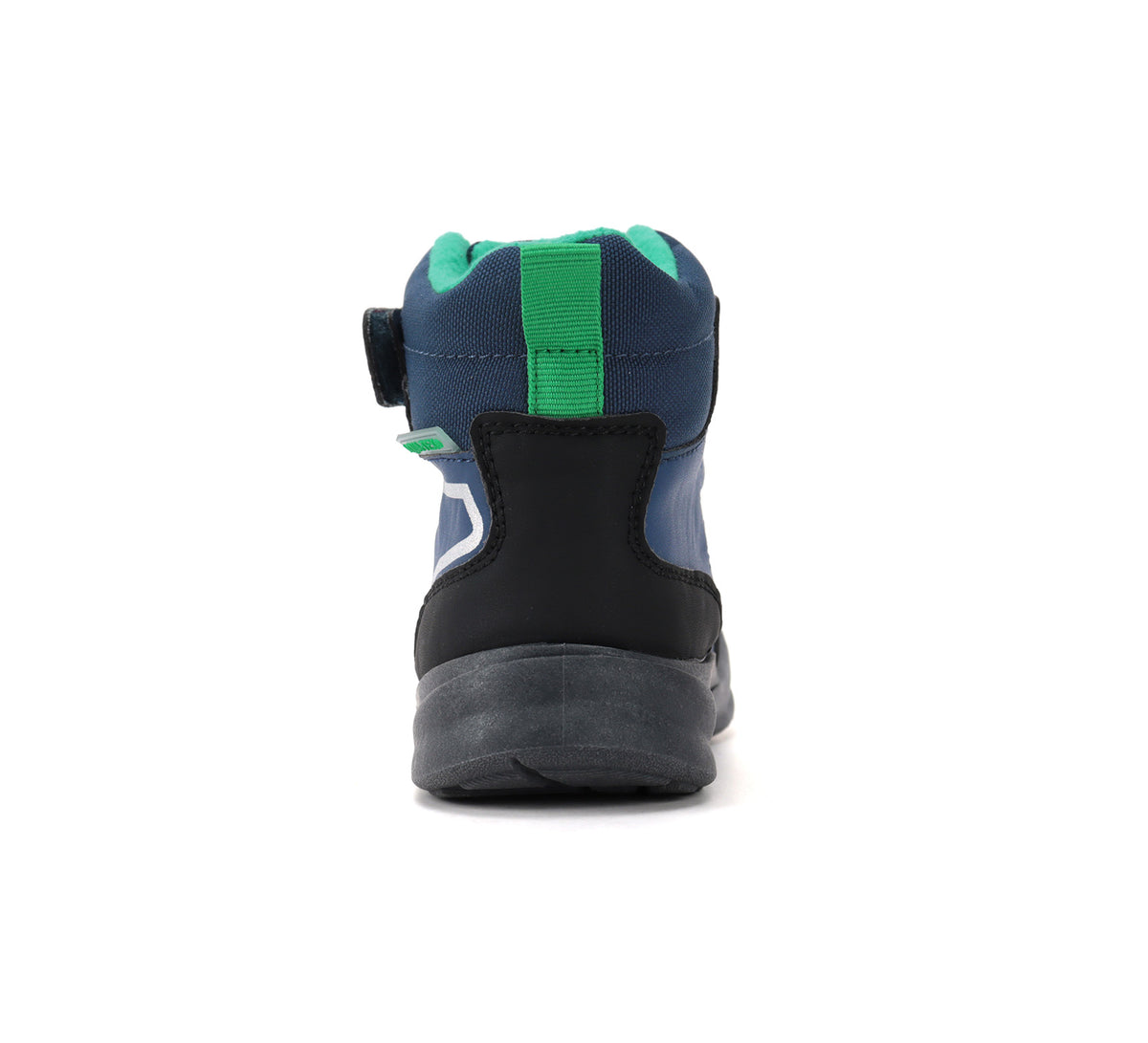 D.D.Step ghete baieti impermeabile si captusite Aqua-Tex 22-33 Royal Blue cu verde