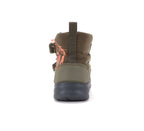 D.D.Step ghete baieti impermeabile Aqua-Tex 22-27 Olive cu lup
