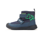 D.D.Step ghete baieti impermeabile Aqua-Tex 22-27 Royal Blue cu lup
