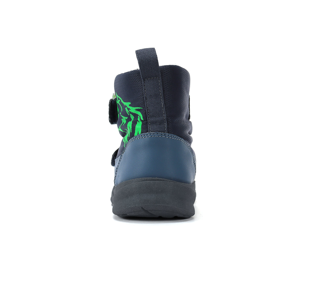 D.D.Step ghete baieti impermeabile Aqua-Tex 22-27 Royal Blue cu lup