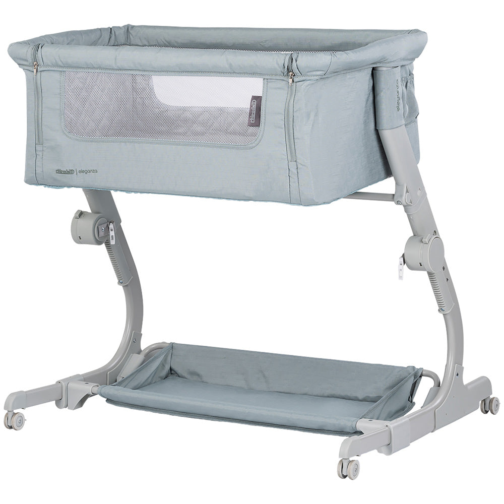 Chipolino Patut Co-Sleeper Eleganza cu laterala culisanta 0m+ Basil