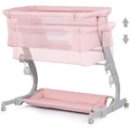 Chipolino Patut Co-Sleeper Eleganza cu laterala culisanta 0m+ Pink marshmallow