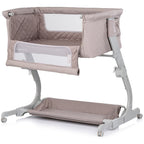 Chipolino Patut Co-Sleeper Eleganza cu laterala culisanta 0m+ Tiramisu