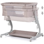 Chipolino Patut Co-Sleeper Eleganza cu laterala culisanta 0m+ Tiramisu