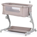 Chipolino Patut Co-Sleeper Eleganza cu laterala culisanta 0m+ Tiramisu