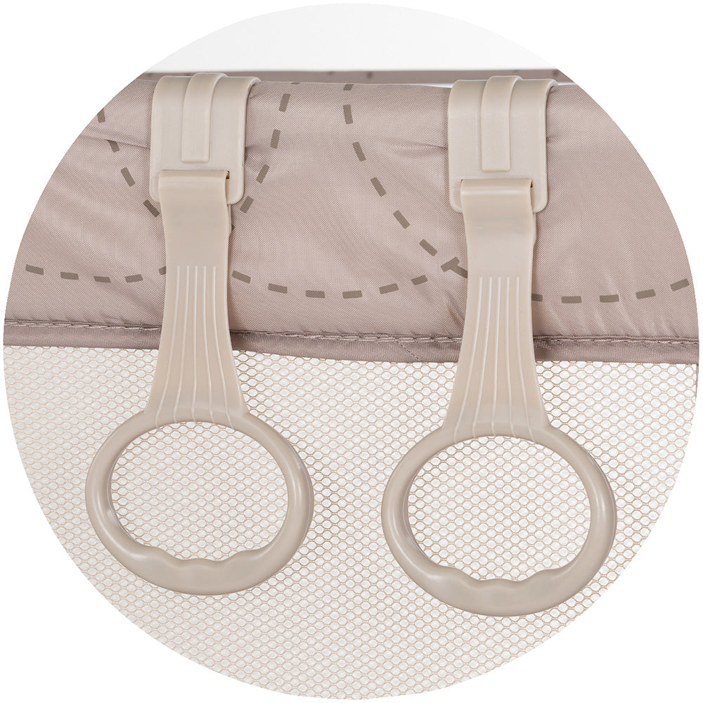 Chipolino patut pliabil Capri 0m+ Latte