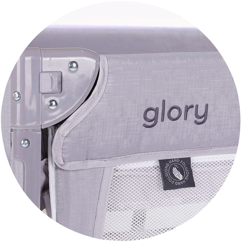 Chipolino Patut Glory cu laterala culisanta 0m+ Cloud