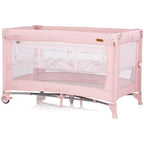 Chipolino Patut Glory cu laterala culisanta 0m+ Pink marshmallow