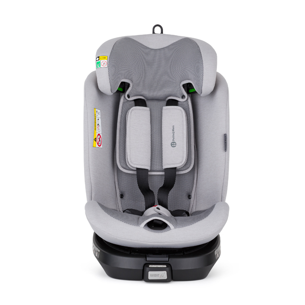 Petite&Mars scaun auto Twistguard Pro i-Size 40-150 cm(0-36 kg) Gentle Grey Air