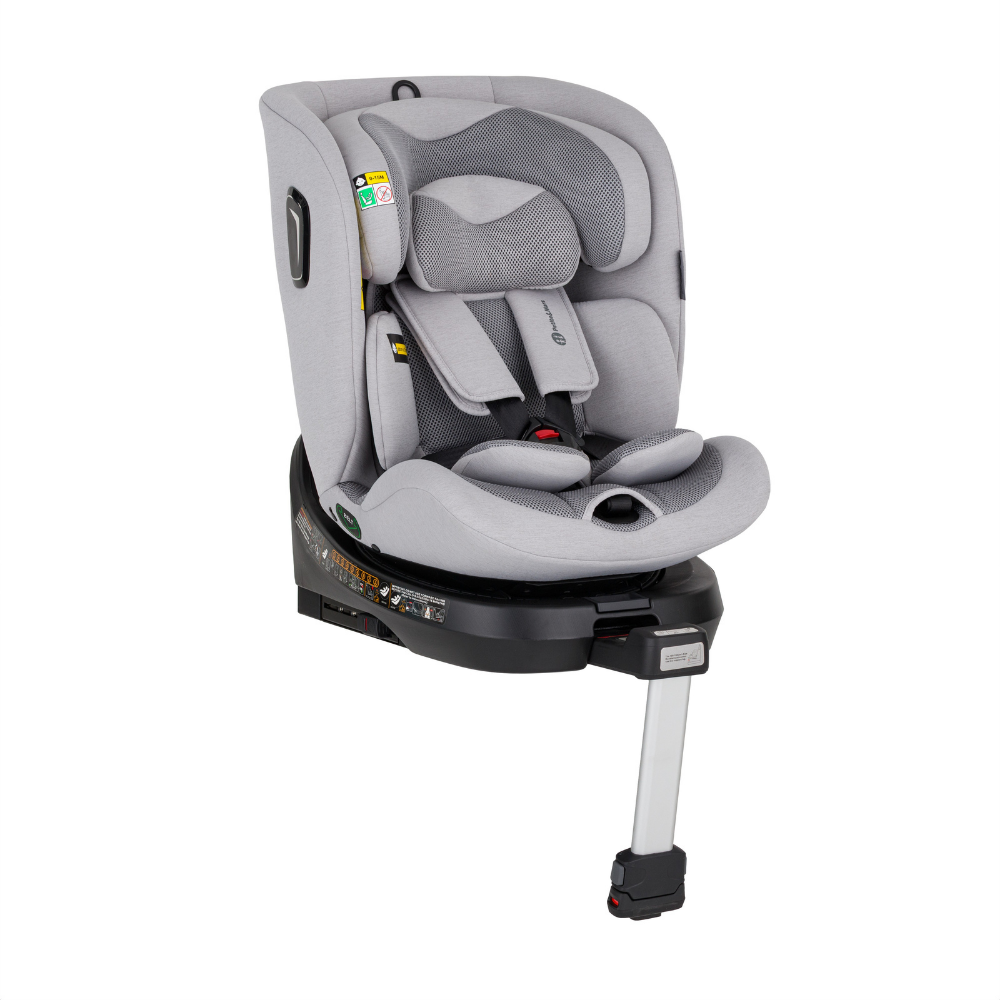Petite&Mars scaun auto Twistguard Pro i-Size 40-150 cm(0-36 kg) Gentle Grey Air