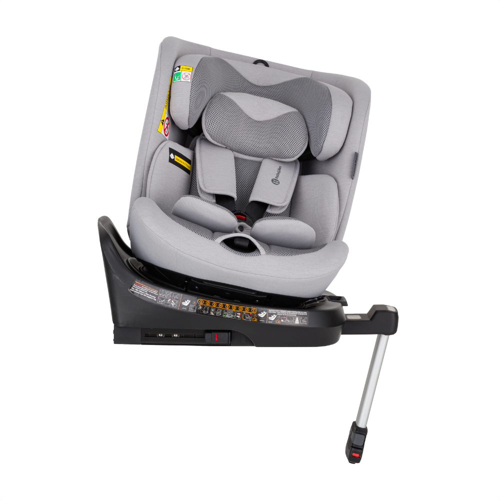 Petite&Mars scaun auto Twistguard Pro i-Size 40-150 cm(0-36 kg) Gentle Grey Air