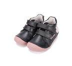 D.D.Step pantofi fete Primii pasi 19-24 Royal Blue cu bufnita