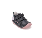 D.D.Step pantofi fete Primii pasi 19-24 Royal Blue cu bufnita