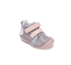 D.D.Step pantofi fete Primii pasi 19-24 Marine Grey cu bufnita