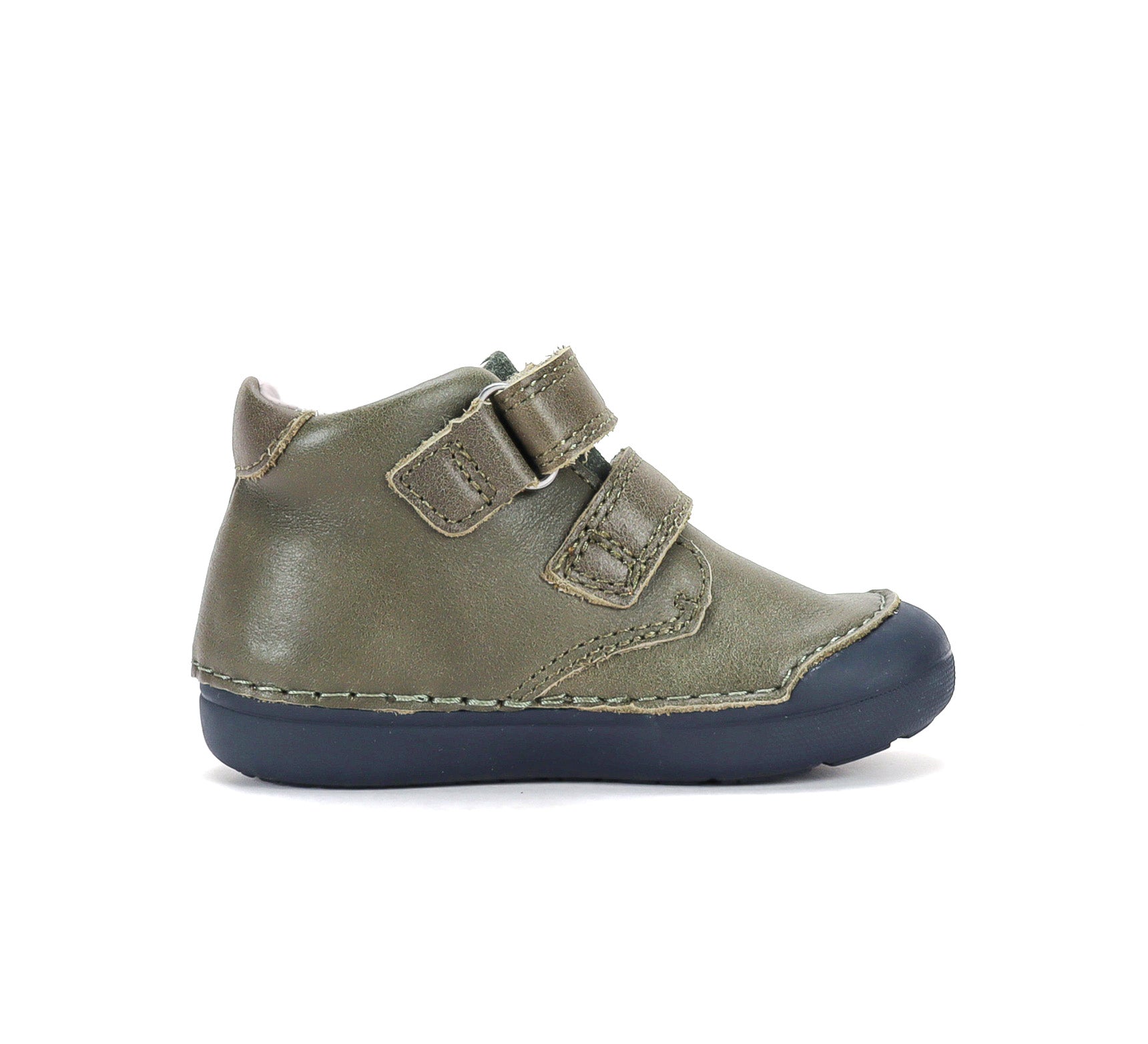 D.D.Step pantofi baieti Primii pasi 20-25 Olive cu aparat foto