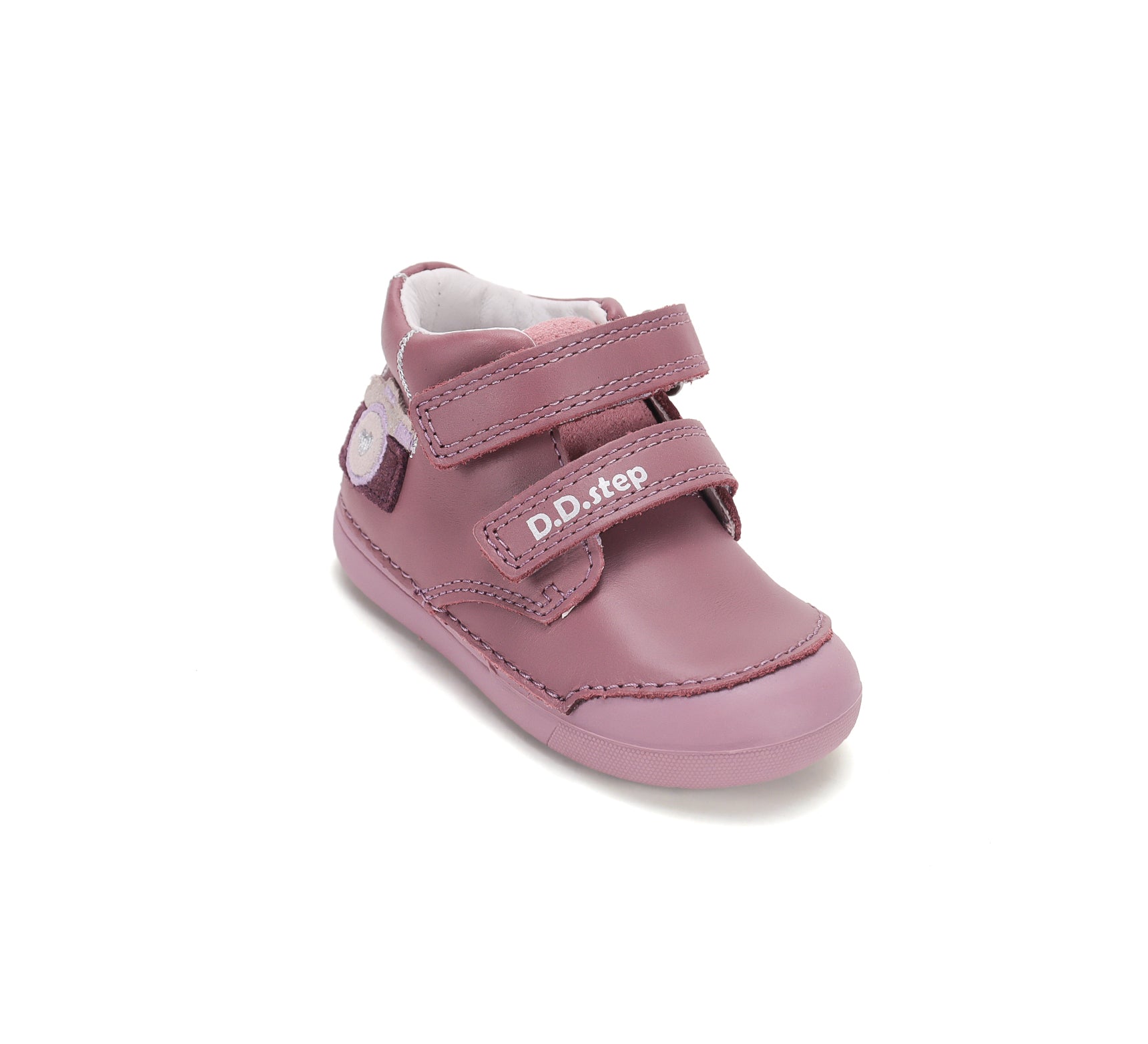 D.D.Step pantofi fete Primii pasi 20-25 Grape cu aparat foto