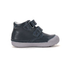 D.D.Step pantofi baieti Primii pasi 20-25 Royal Blue cu aparat foto