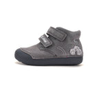 D.D.Step pantofi fete Primii pasi 20-25 Marine Grey cu pisica