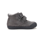 D.D.Step pantofi fete Primii pasi 20-25 Marine Grey cu pisica
