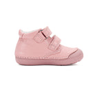D.D.Step pantofi fete Primii pasi 20-25 Baby Pink cu pisica