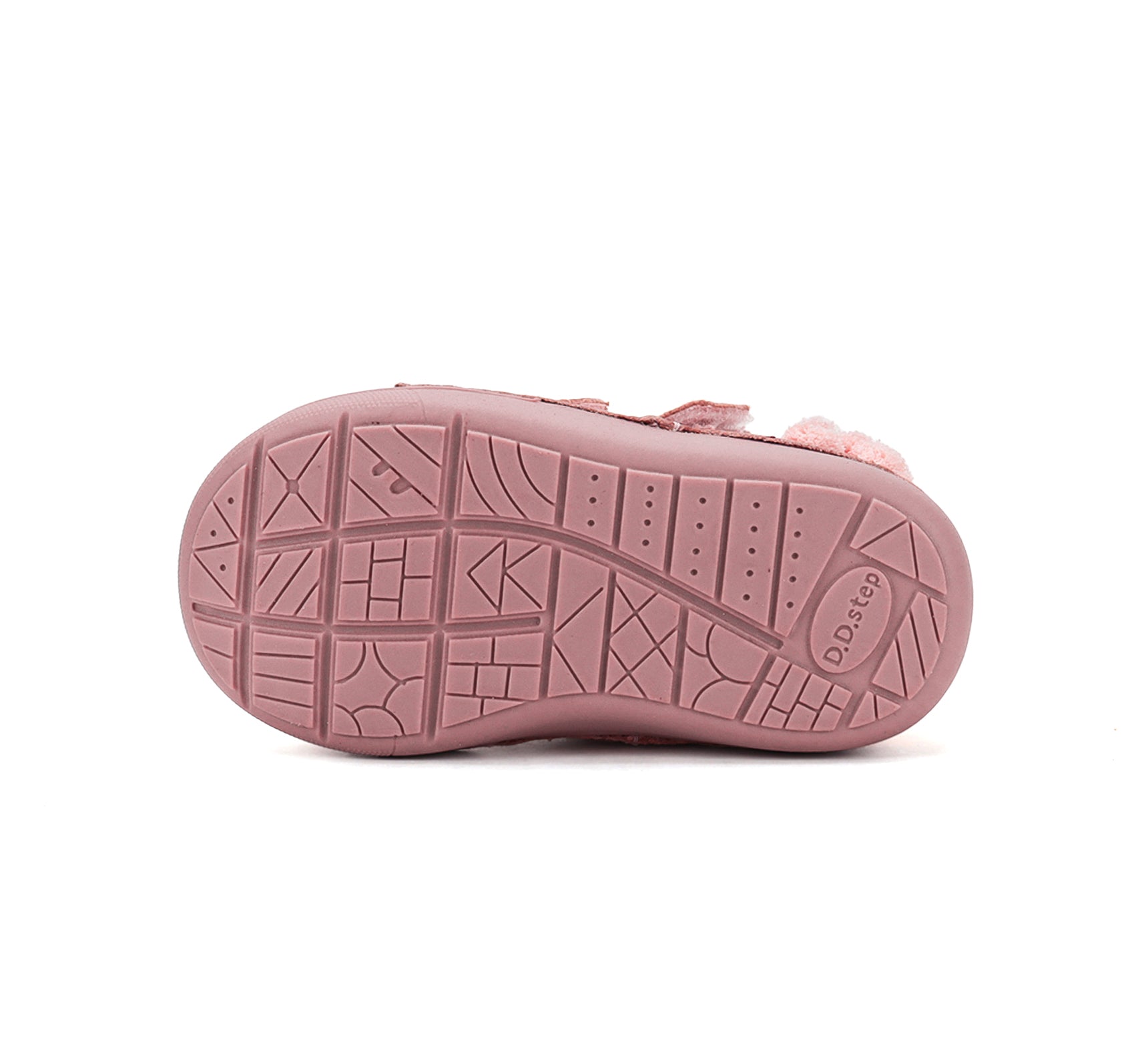D.D.Step pantofi fete Primii pasi 20-25 Baby Pink cu pisica