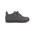 D.D.Step pantofi baieti cu LED 25-30 Black cu fulger
