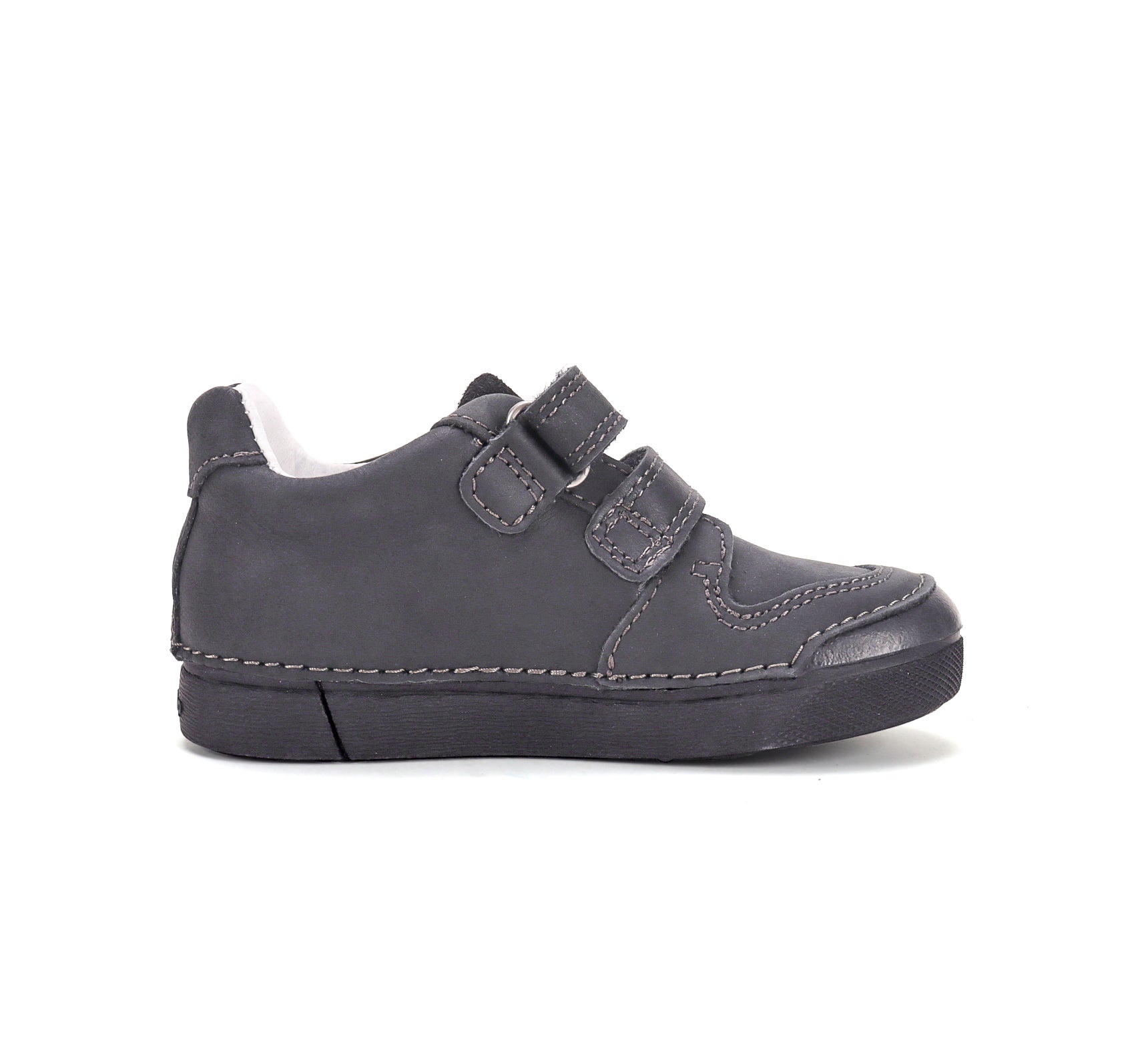 D.D.Step pantofi baieti cu LED 25-30 Black cu fulger