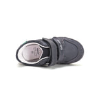 D.D.Step pantofi baieti cu LED 25-30 Black cu fulger